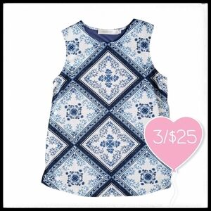 ⭐3/$25⭐ Contemporaine Sleeveless Floral Blouse